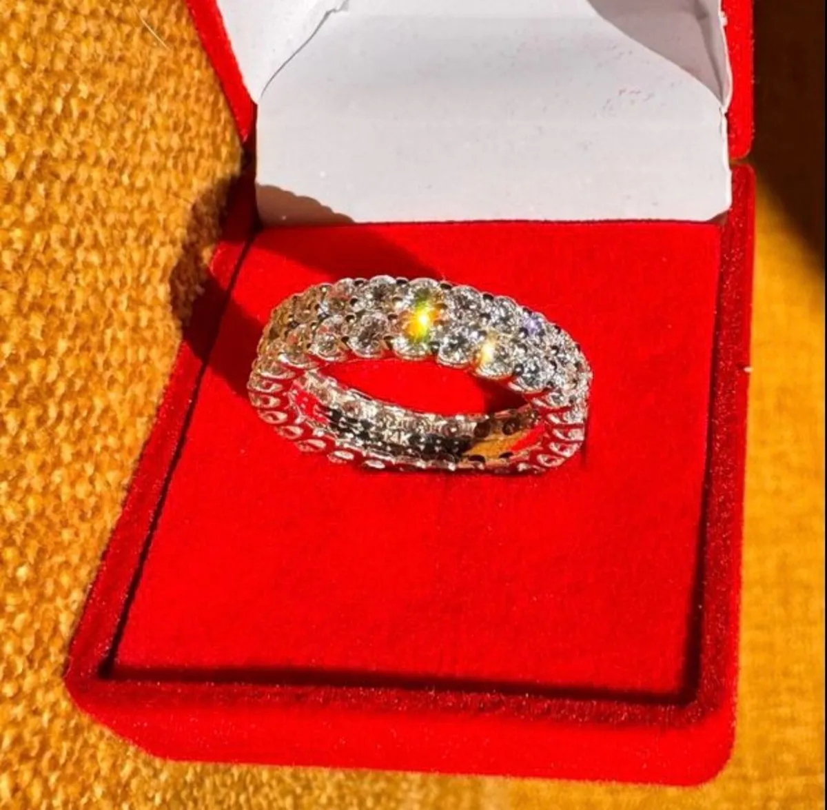 Diamond Wedding, Eternity, Engagement ring - Image 2