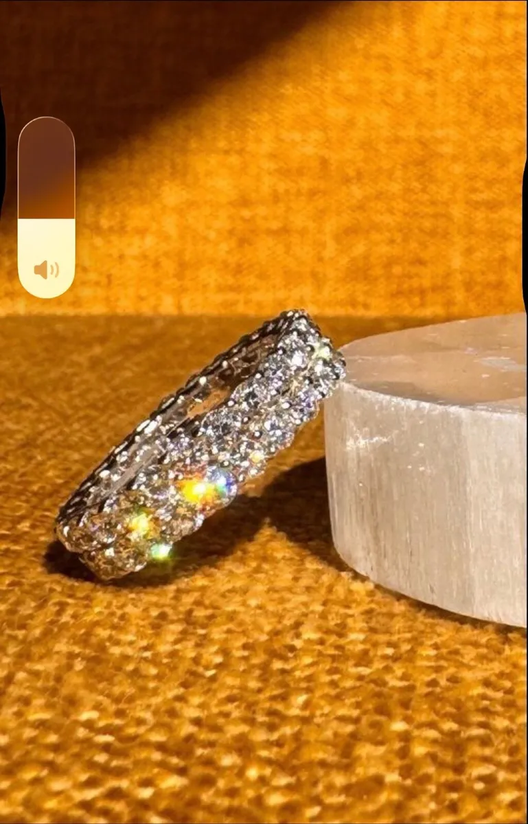 Diamond Wedding, Eternity, Engagement ring - Image 4