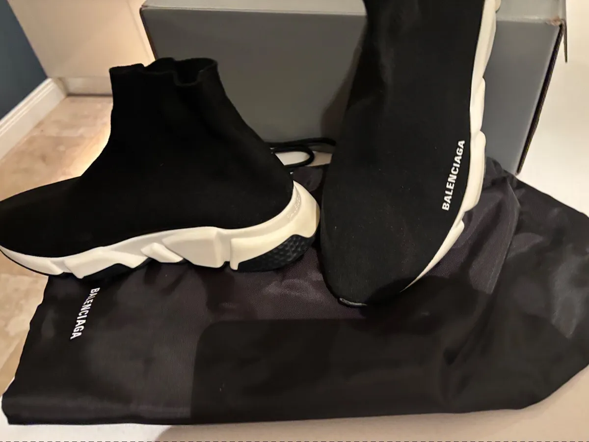 Balenciaga Speed Sock Sneakers - Image 1