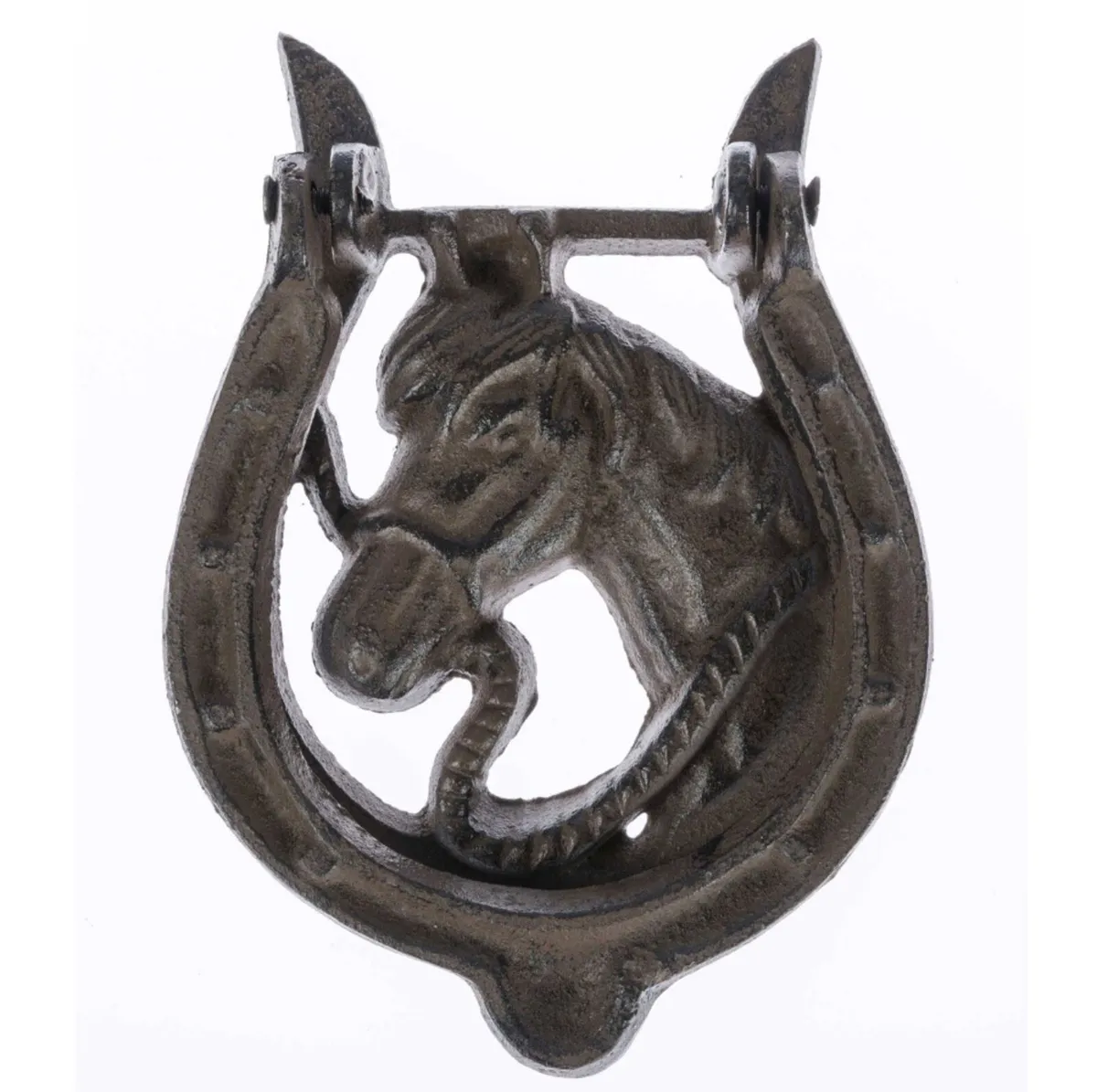 Antique Style Cast Iron Horseshoe Door Knocker NEW - Image 4