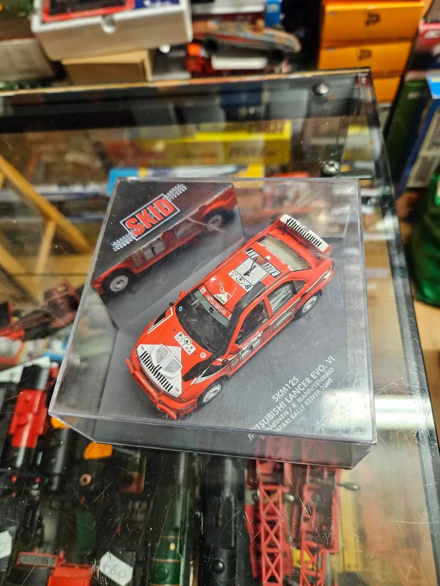 Corgi Skid Mitsubushi Lancer Evo Rally - Image 1