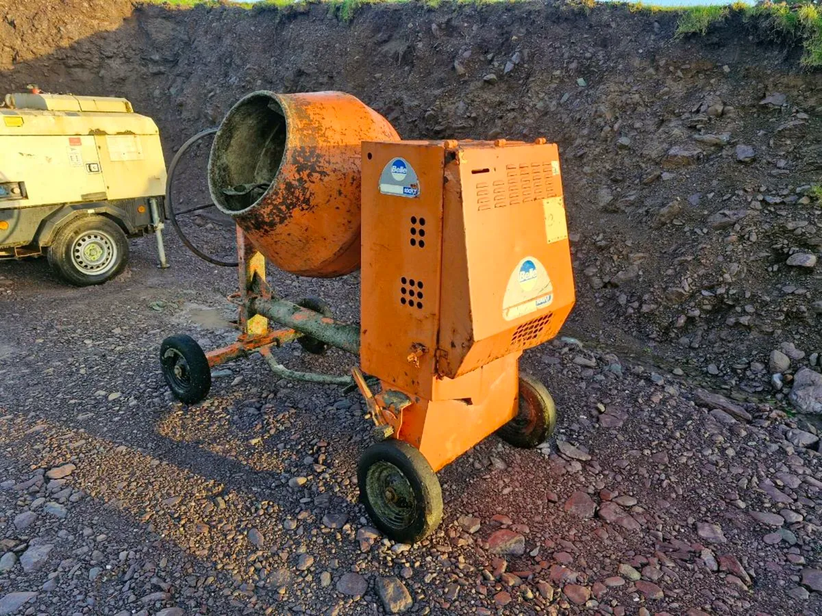 Belle 100xt diesel cement mixer - Image 2