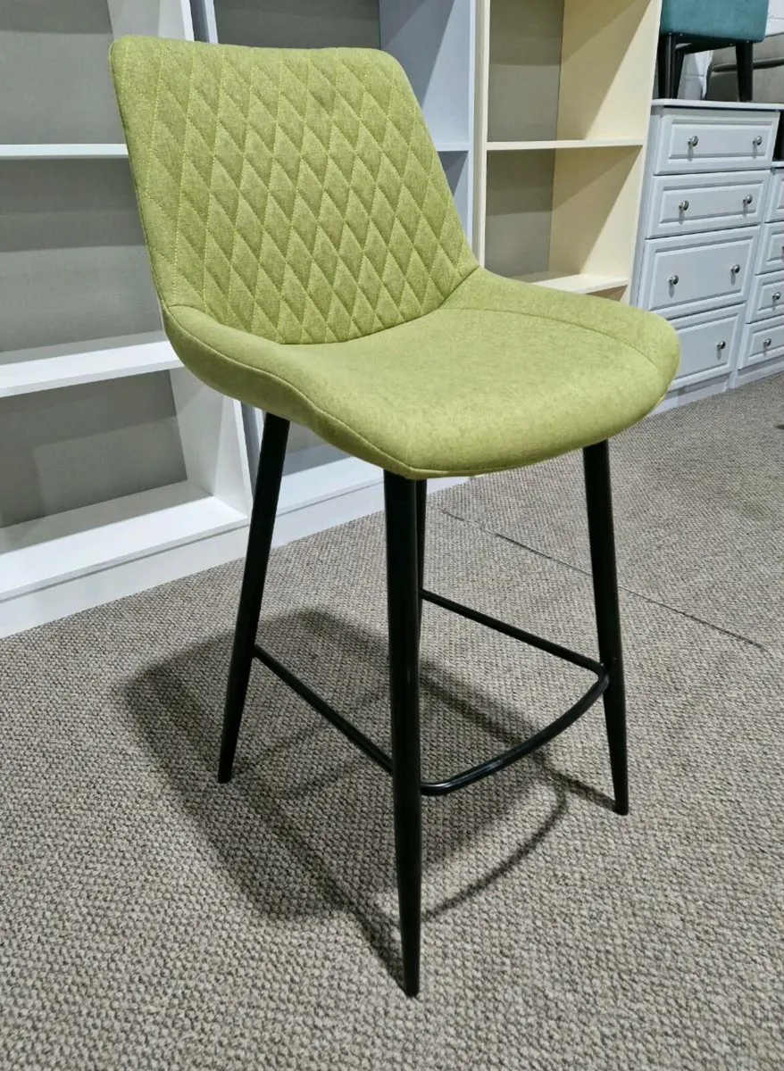 Isabella green stools RRP €179 - Image 1