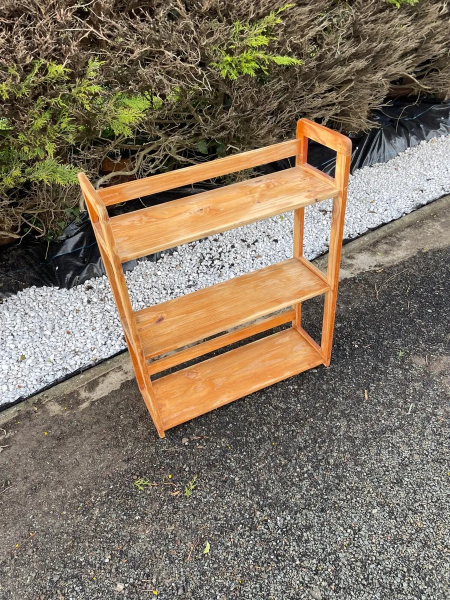 Small wooden book shelf - Image 2