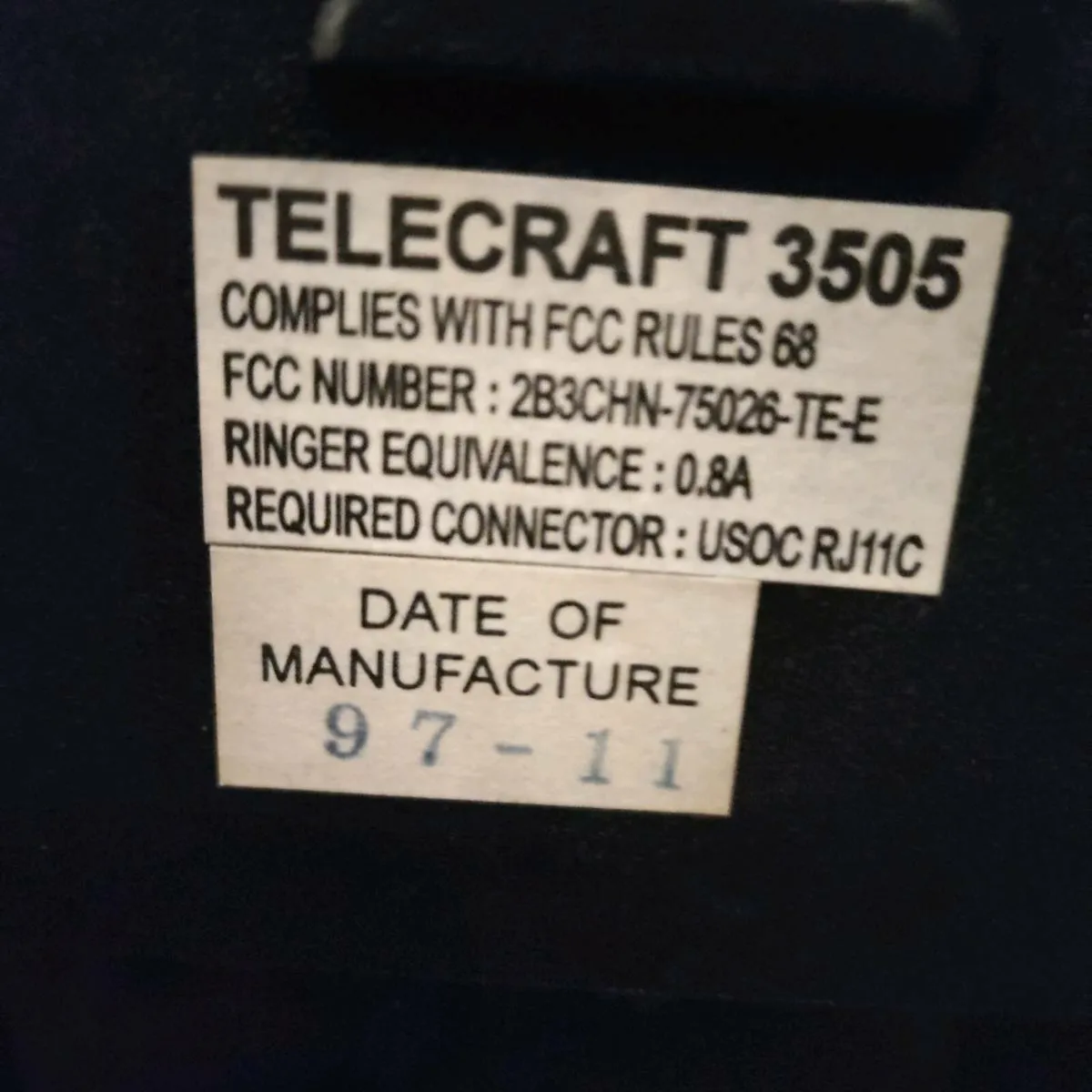 Vintage telephone - Image 4