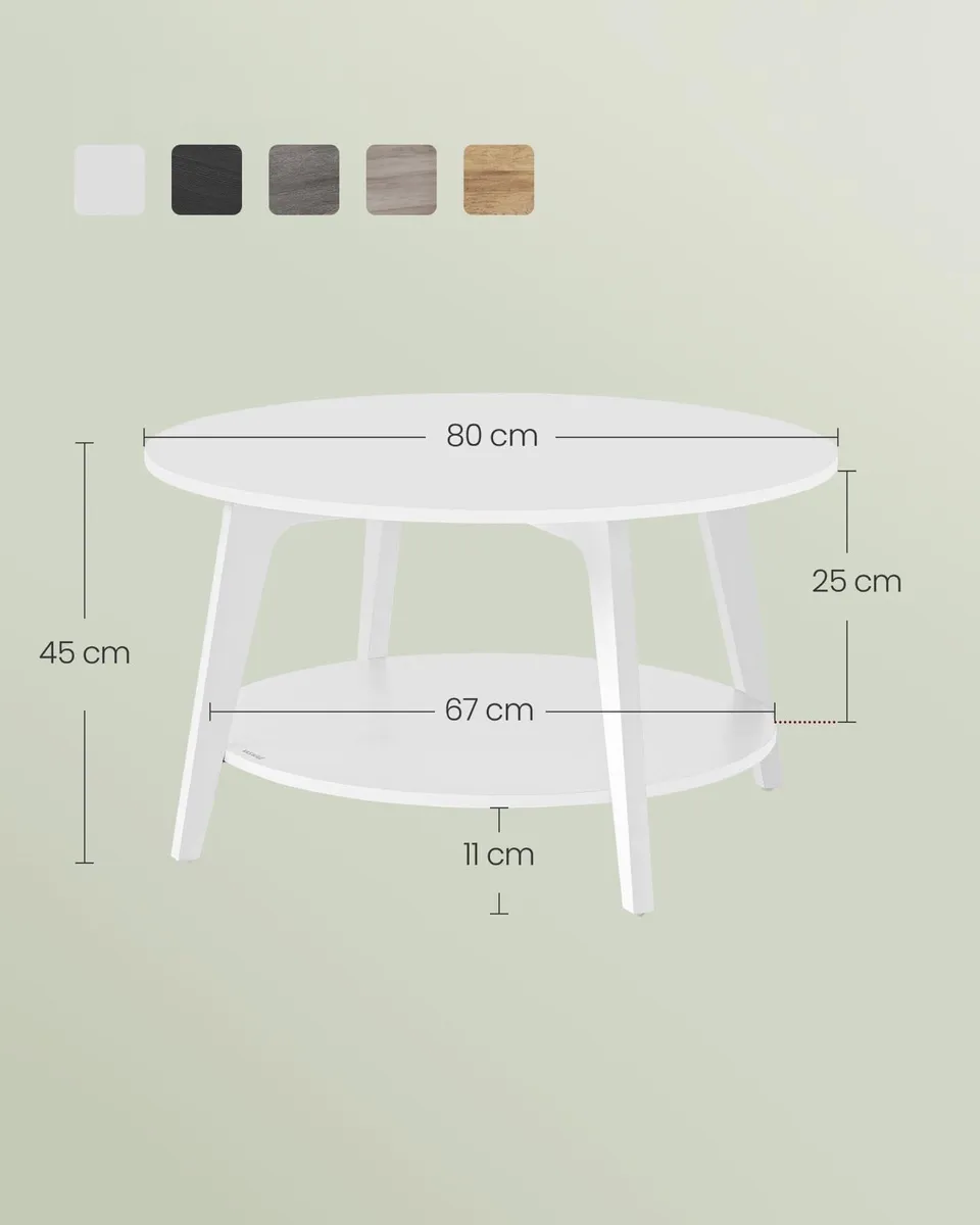 Round Coffee Table - Image 3