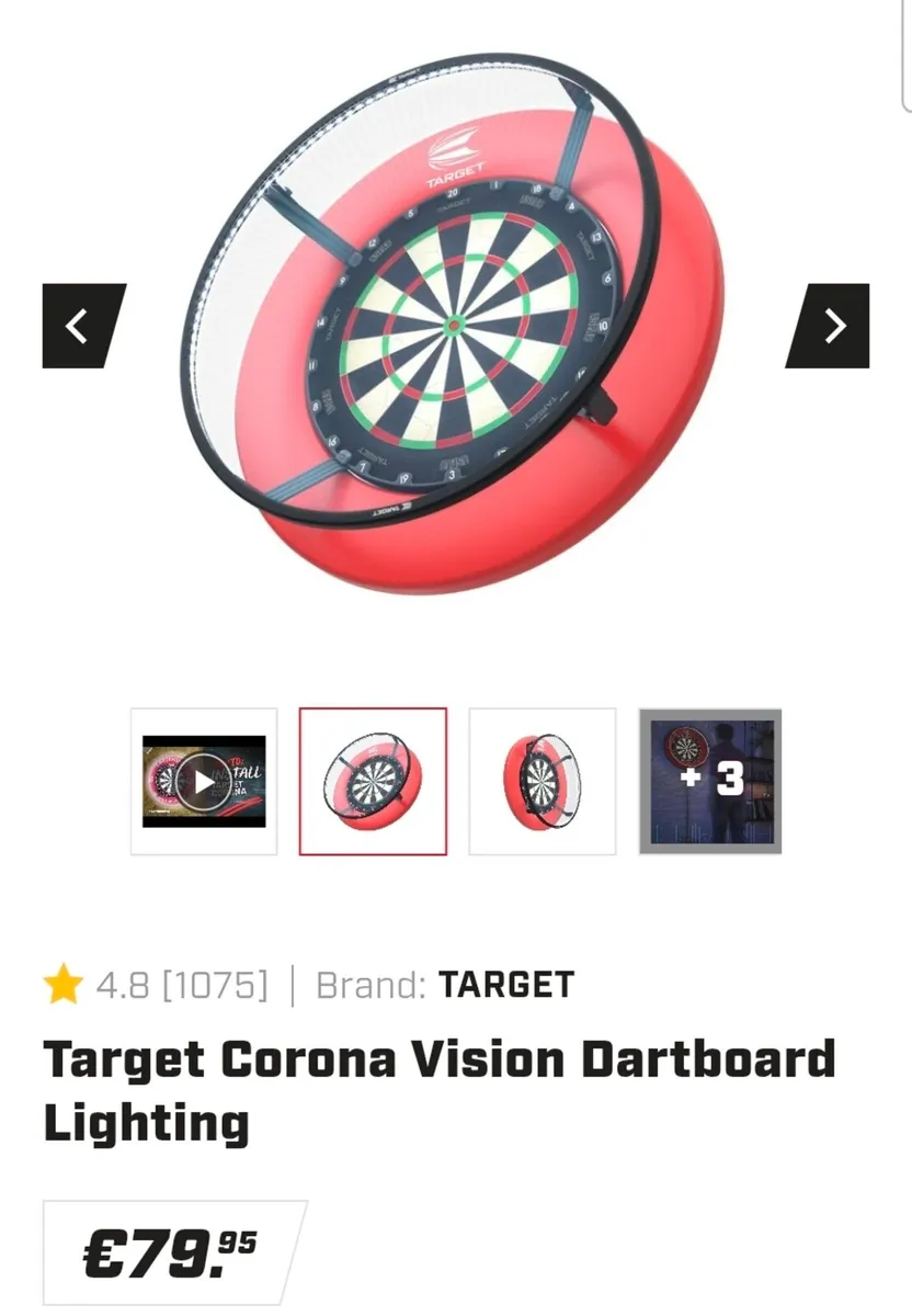 Target Darts Surround Light