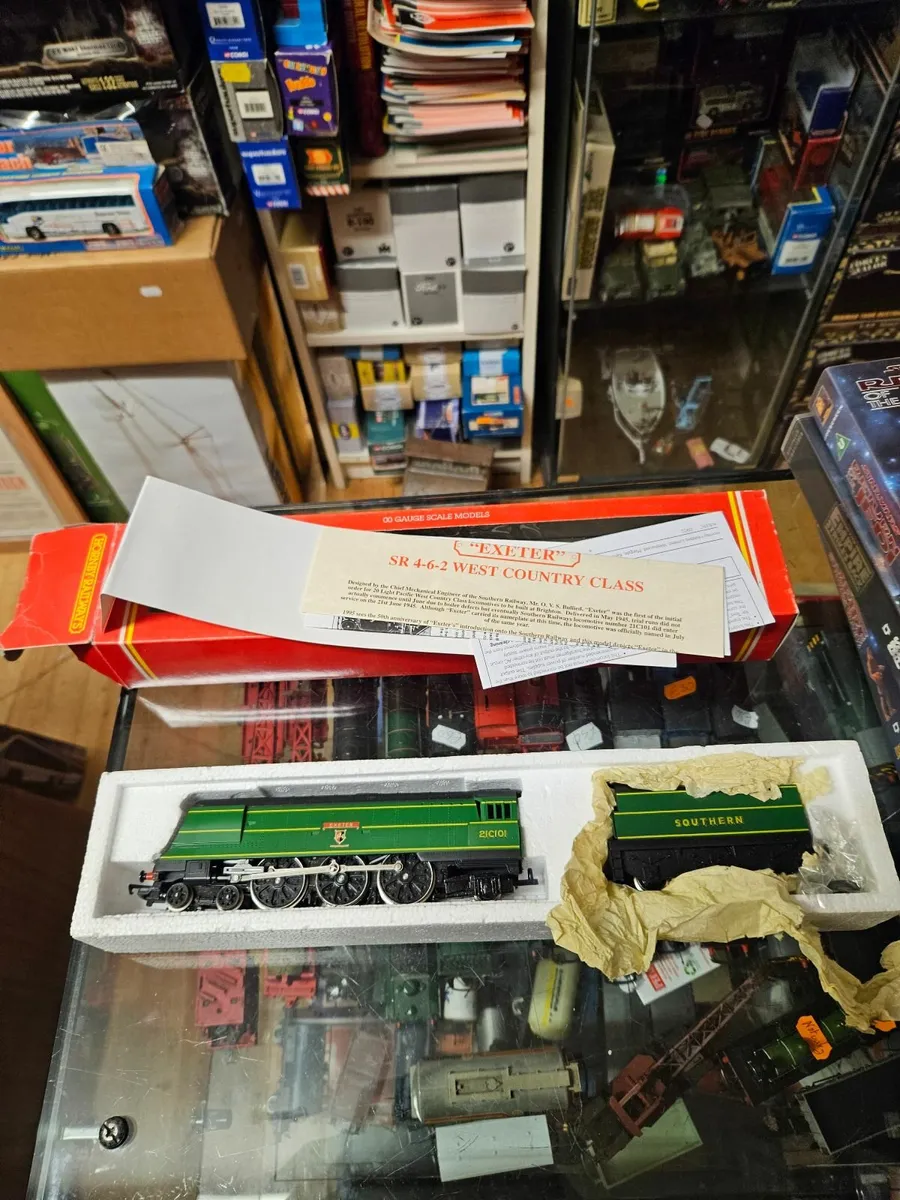 Hornby OO Gauge West Country Class Exeter - Image 1