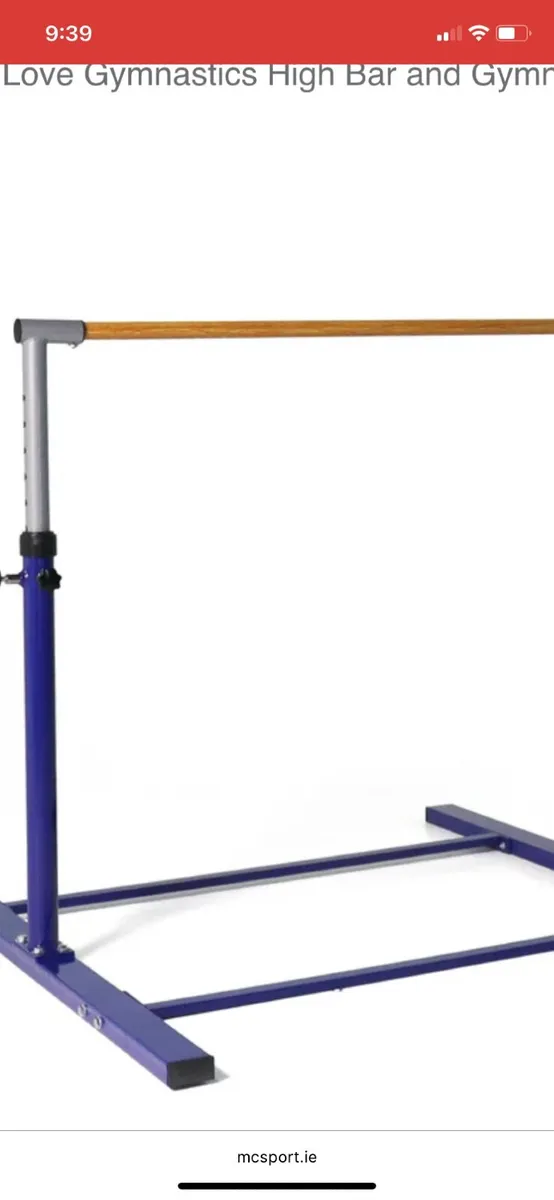 Gymnastics bars and beam - Image 2