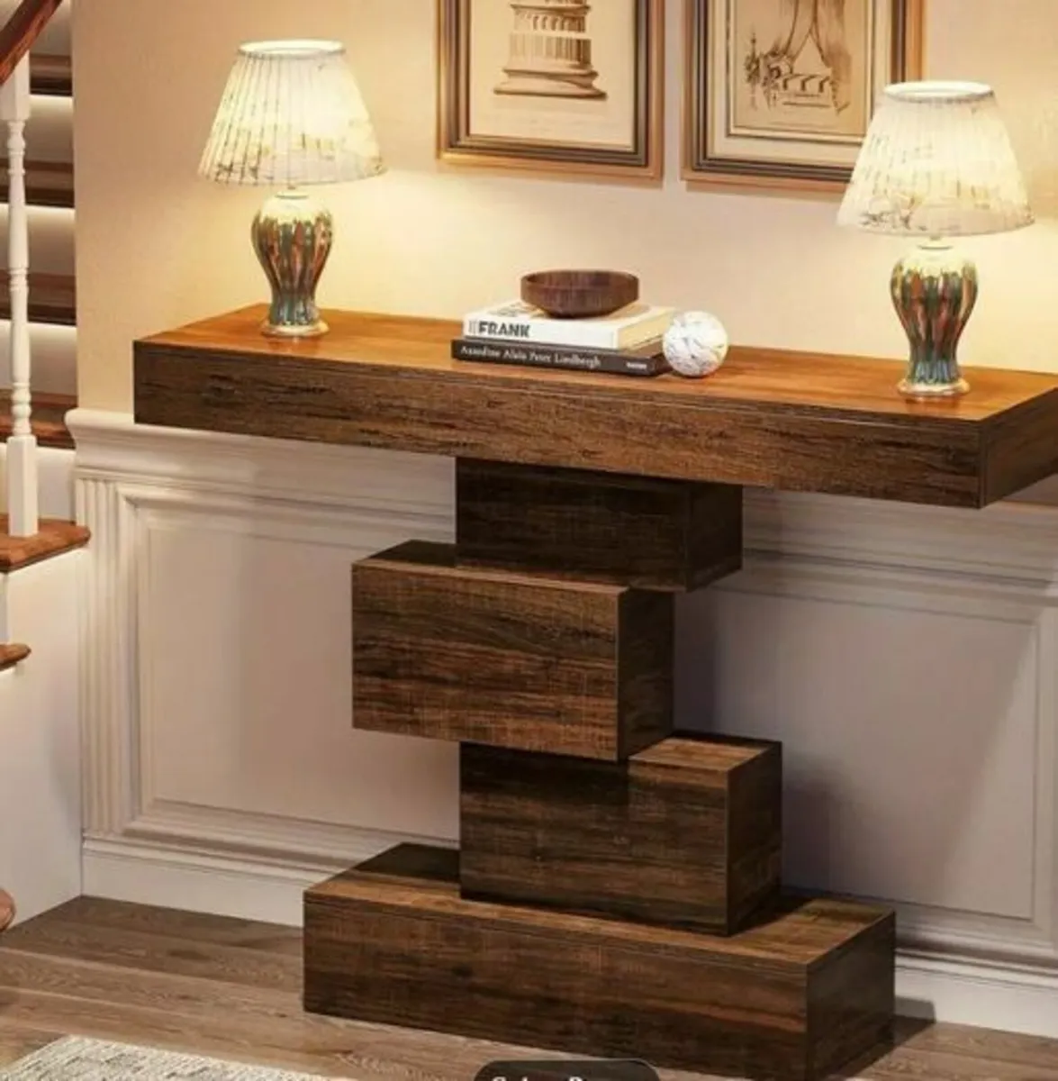 Farmhouse Console Table - Image 1
