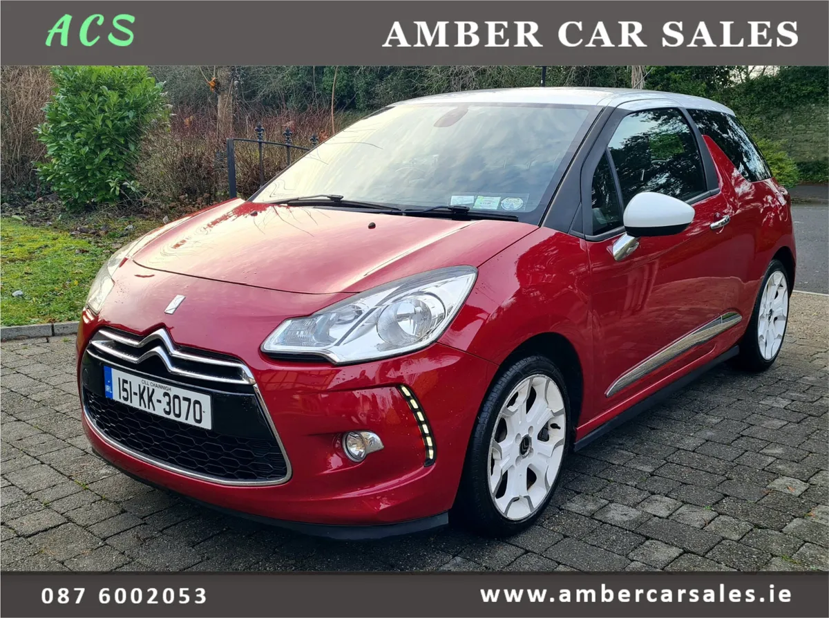 Citroen DS3 1.2L PureTech 110 DStyle Ice 3dr 2015 - Image 2