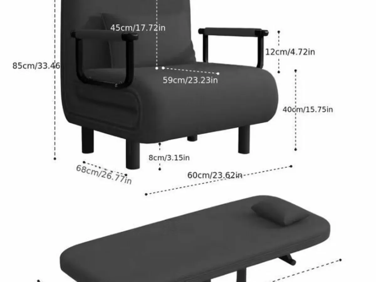 Sofa bed chair - Image 4