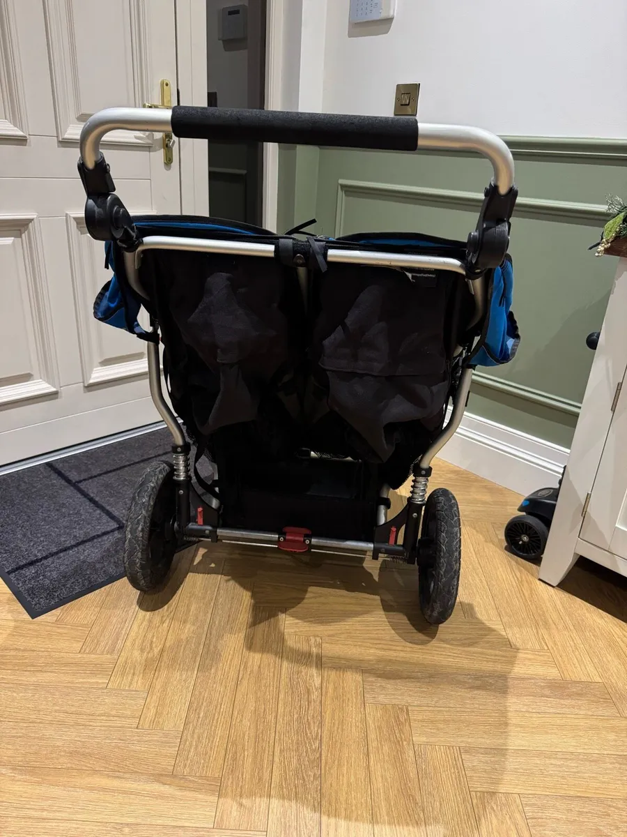 Out and about double pram For Sale - Image 3