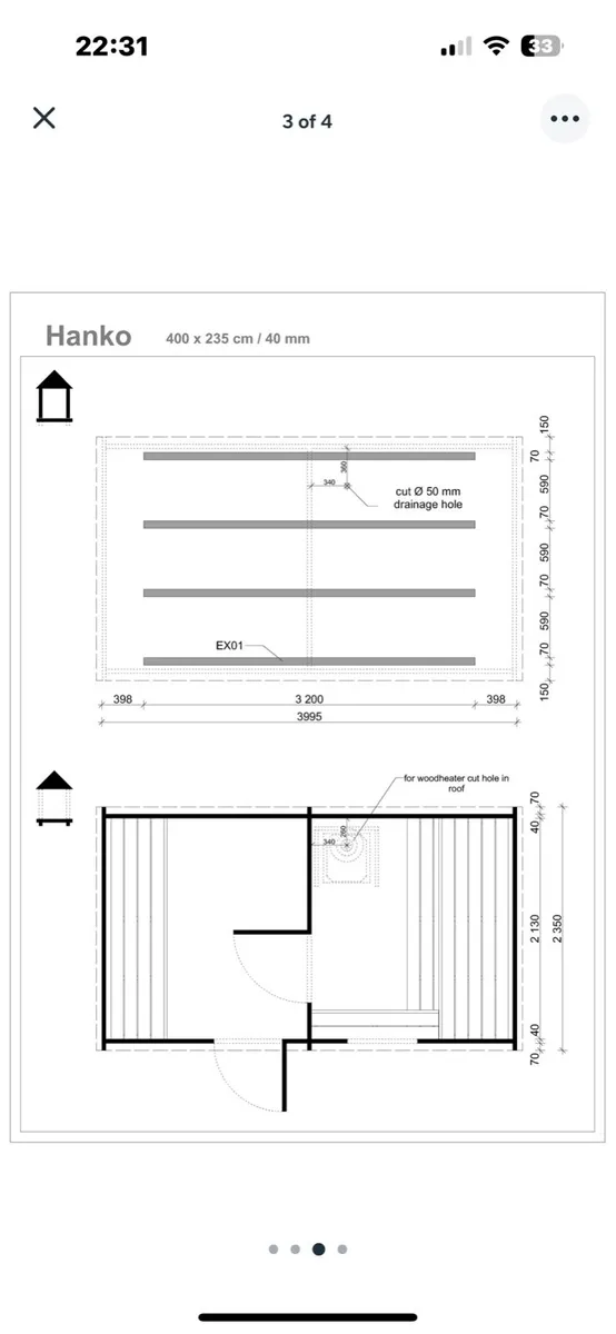 Garden outdoor sauna - Image 3