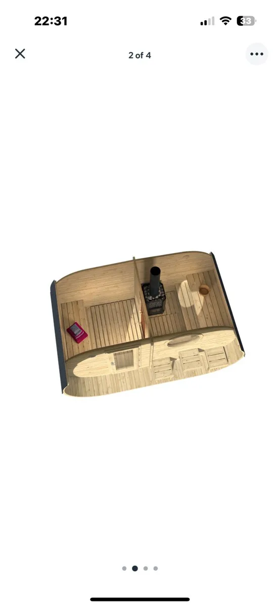 Garden outdoor sauna - Image 4