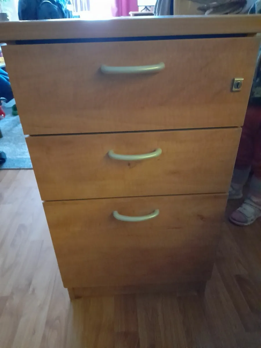 Office locker with 3 drawers - Image 3