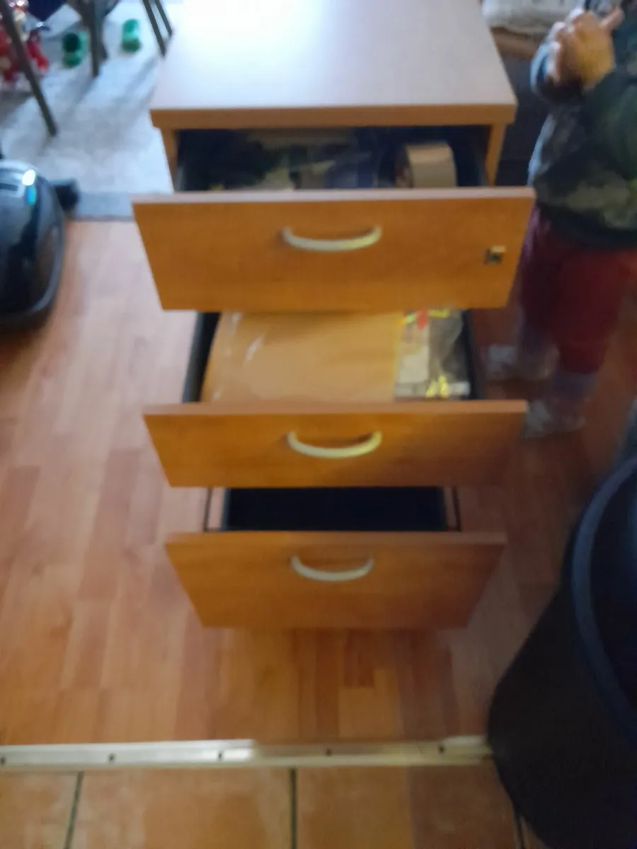 Office locker with 3 drawers - Image 4