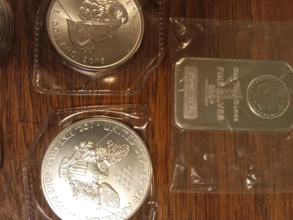 1oz Silver Bars & Coins - reserved - Image 4