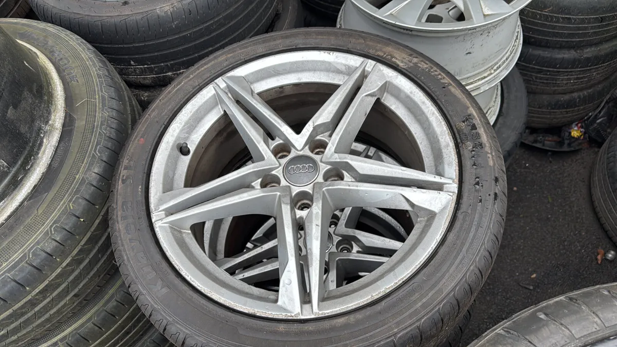 18” Sline used alloy and tyres 5x112