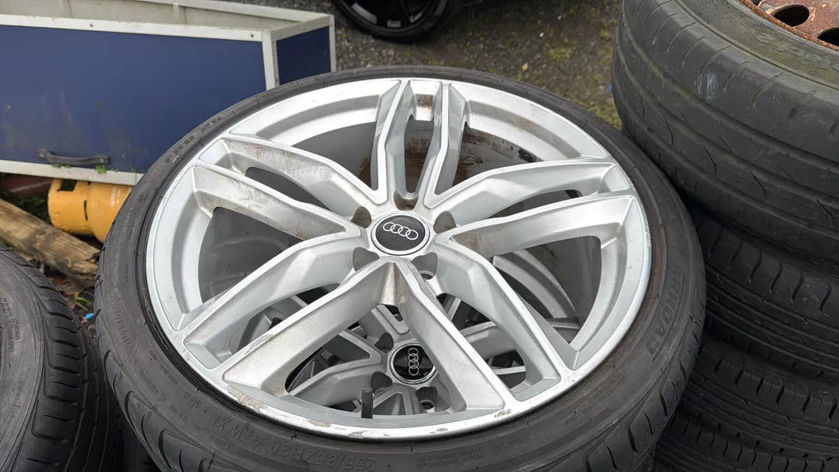 20” rs6c alloy and tyres silver 5x112