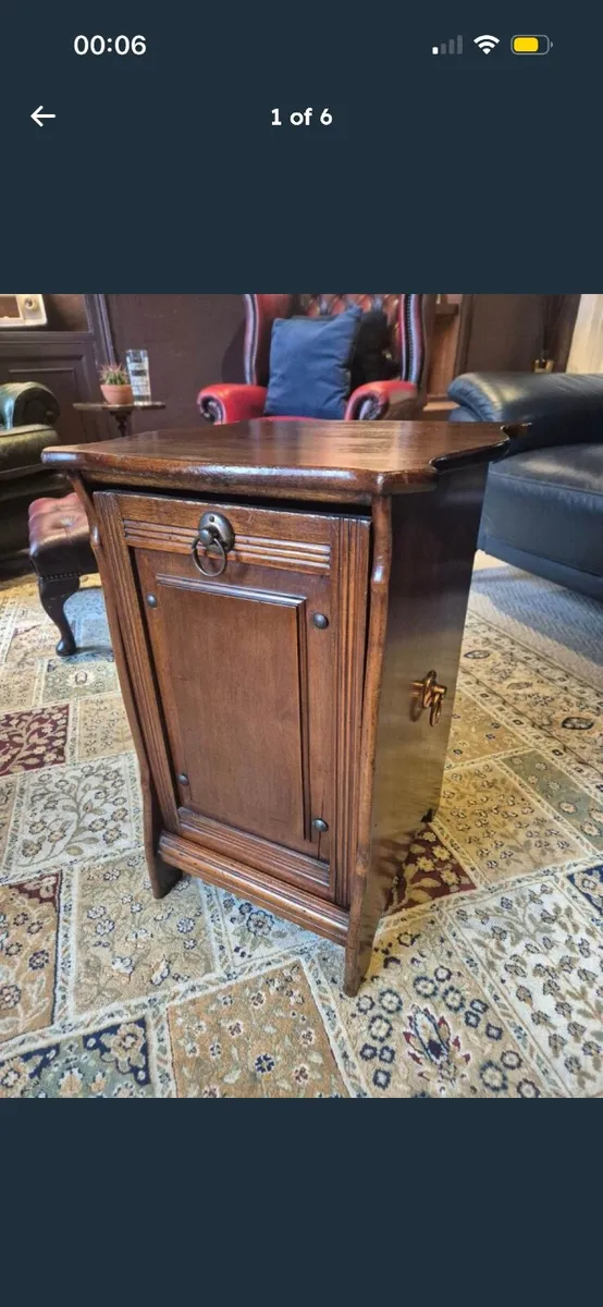 Victorian Purdonium Coal Cabinet - Image 4