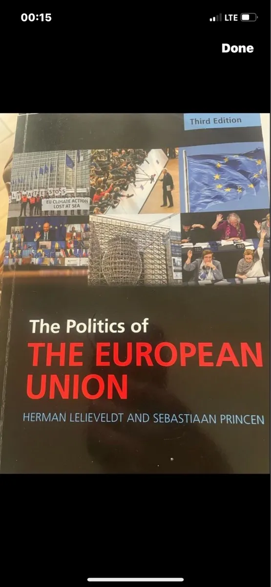 Politics of European Union book - Image 1