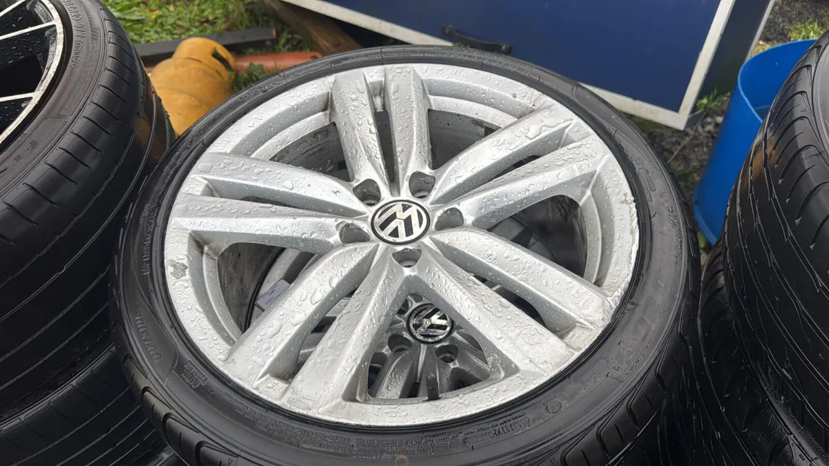 18” 5x112 vw used