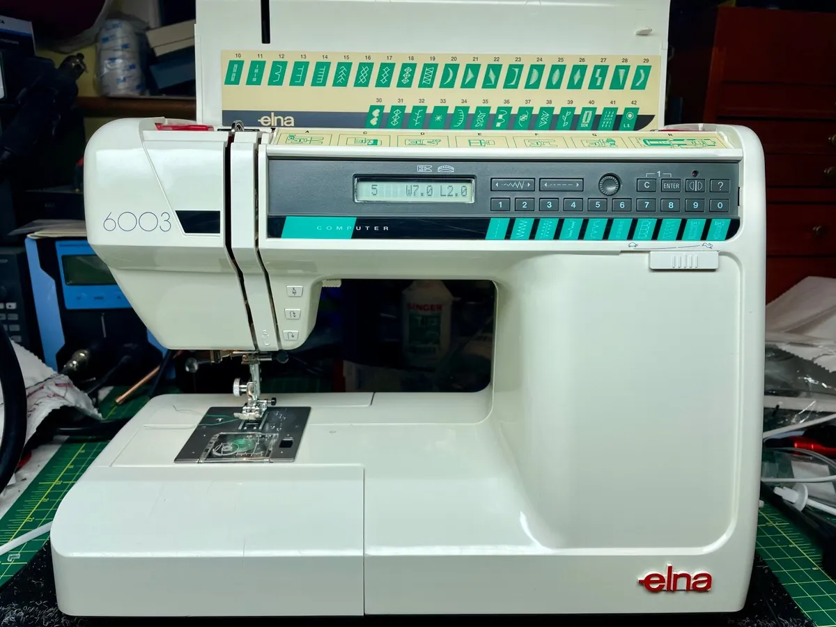 ELNA 6003 Sewing Machine - Image 1