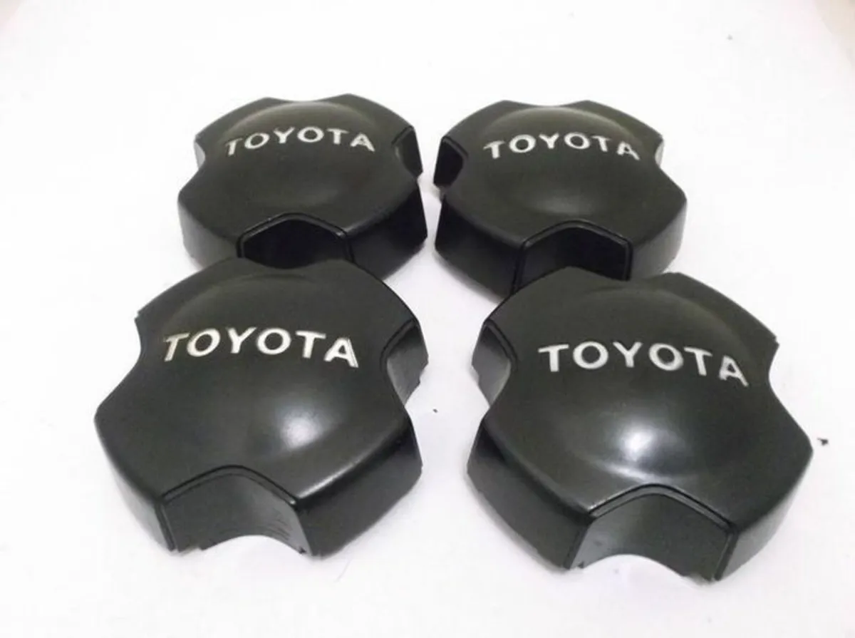 Set of 4 x Genuine Toyota Starlet Steel Wheel Caps - Image 1