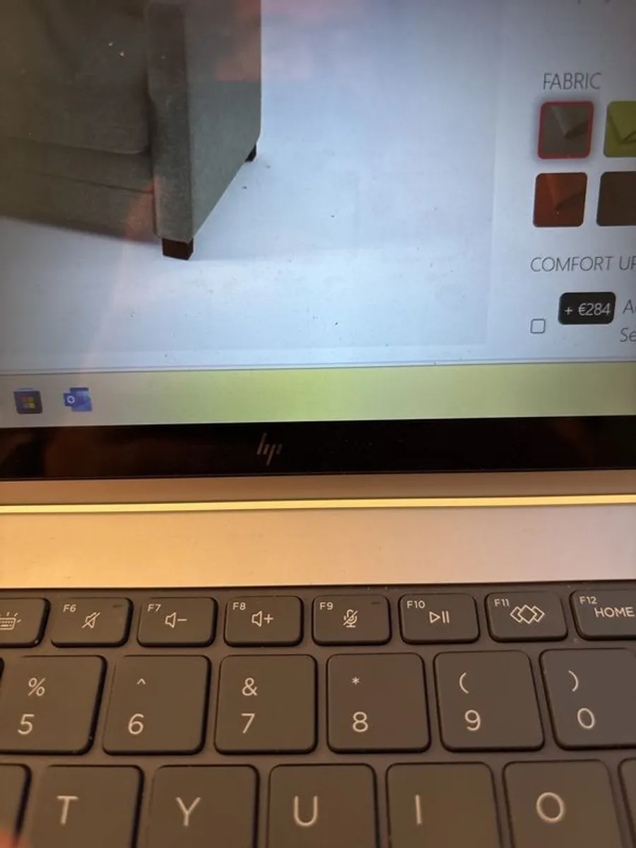 Grey 2 Seater Sofa Bed - Image 1