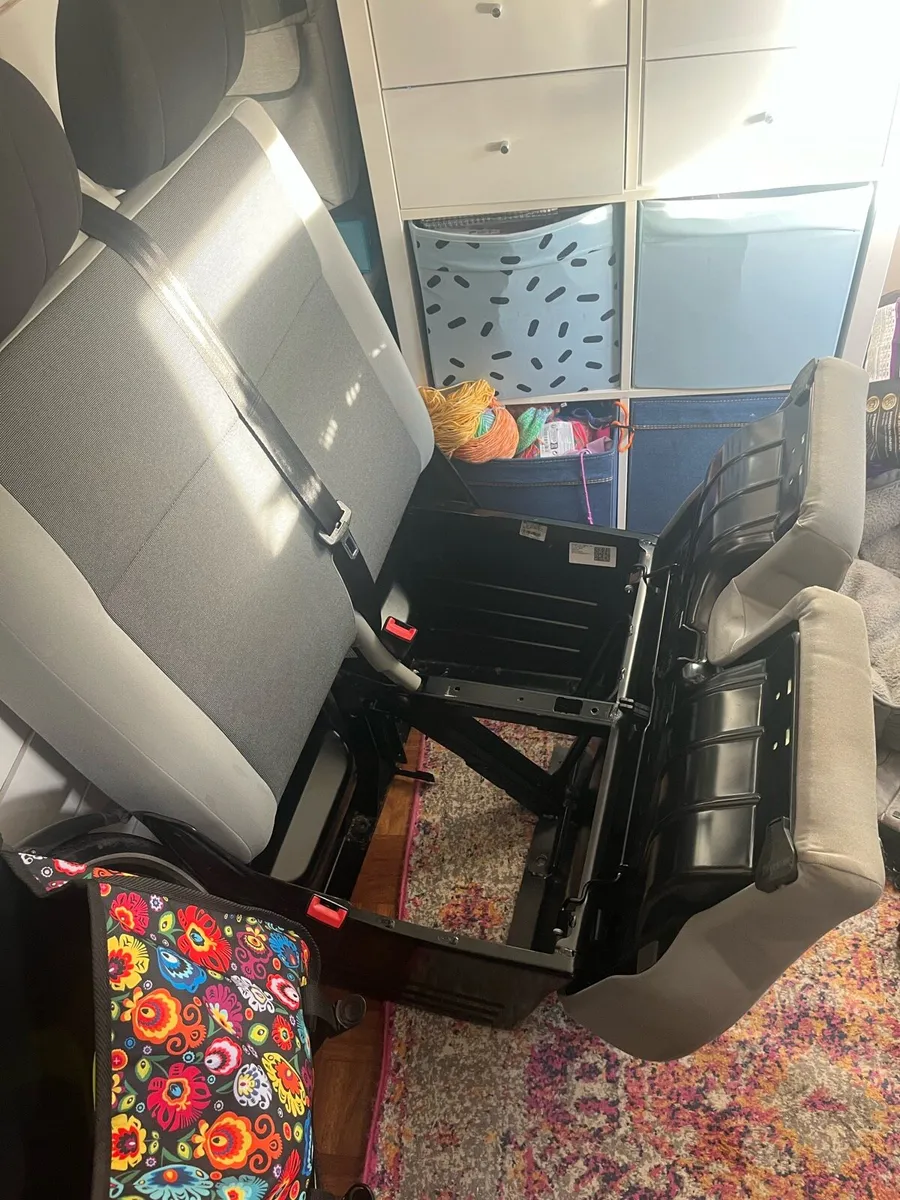 Transporter VW T5.1 2015 front bench seat - Image 4