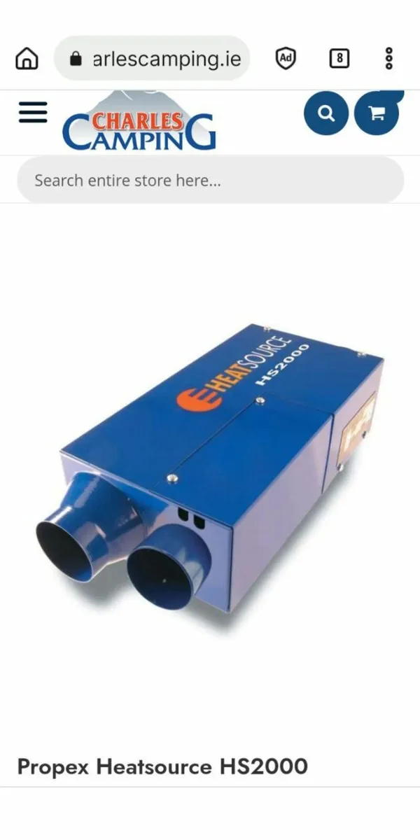 Propex Campervan Heater