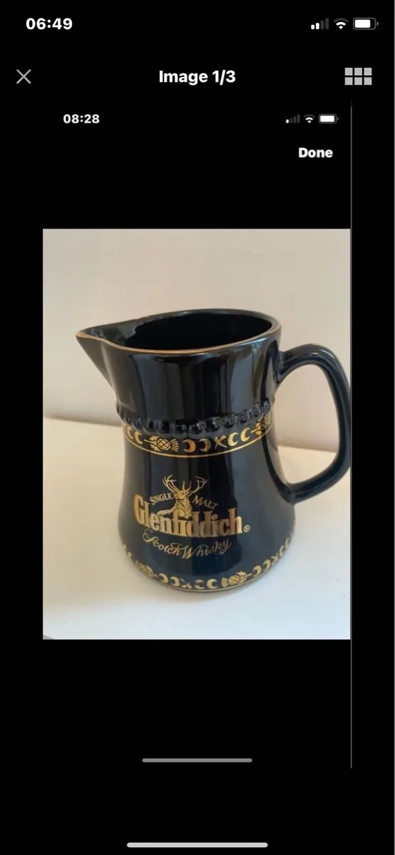 Rare Glenfiddich Water Jug - Image 1