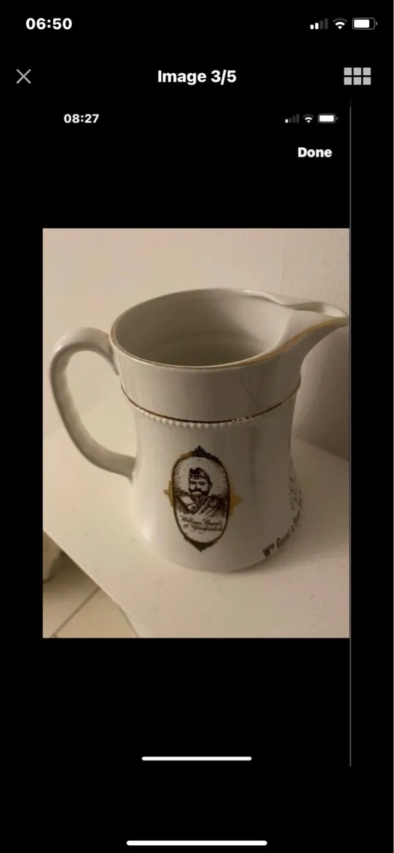 Rare Glenfiddich Ceramic Jug - Image 3