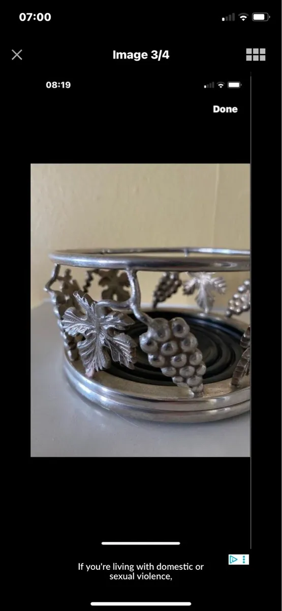 Vintage Wine Bottle Coaster - Image 3