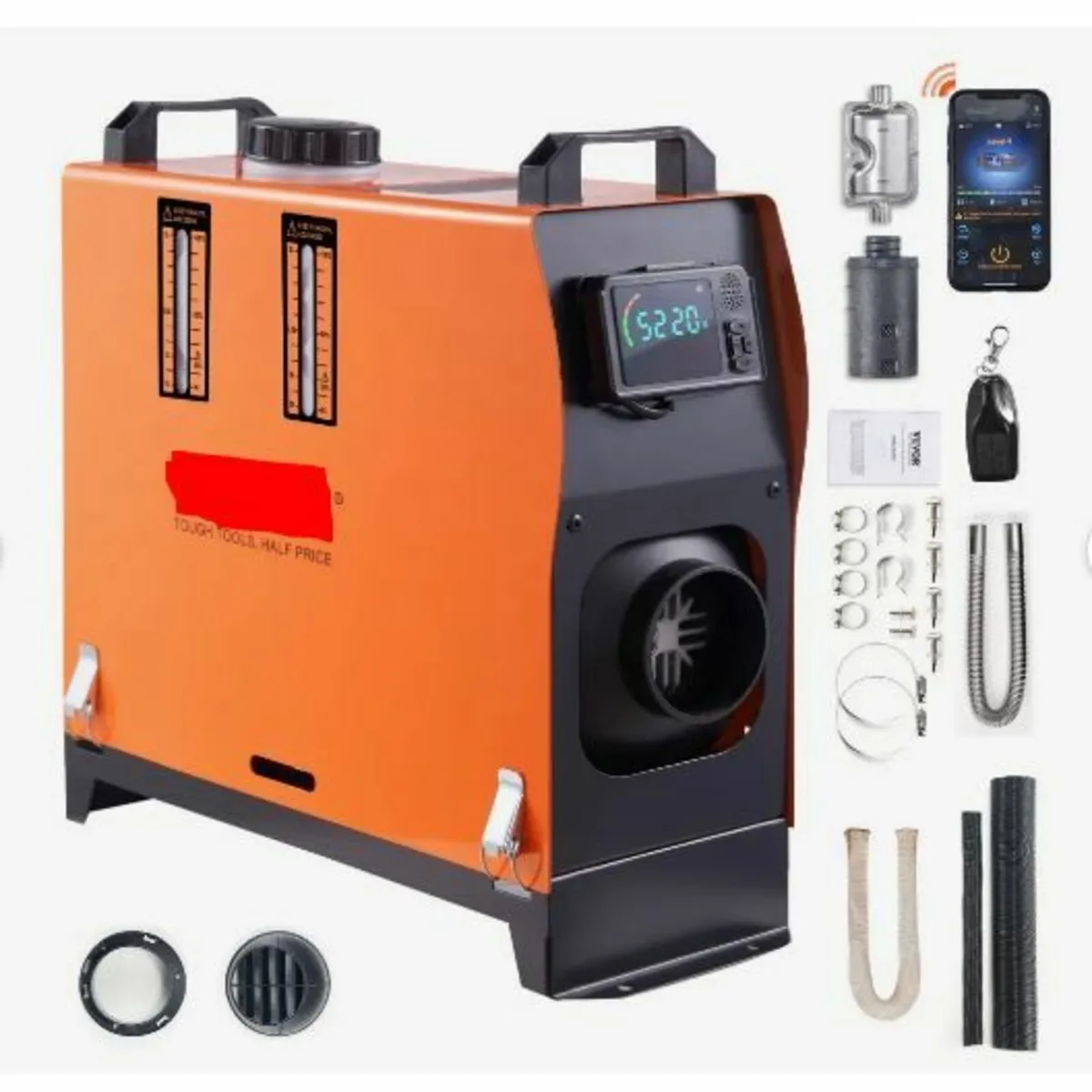 Diesel Air Heater All-in-one 12V 8KW Bluetooth - Image 1
