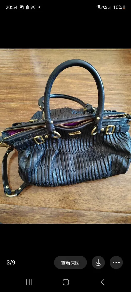 Genuine Coach Black leather handbags - Image 2