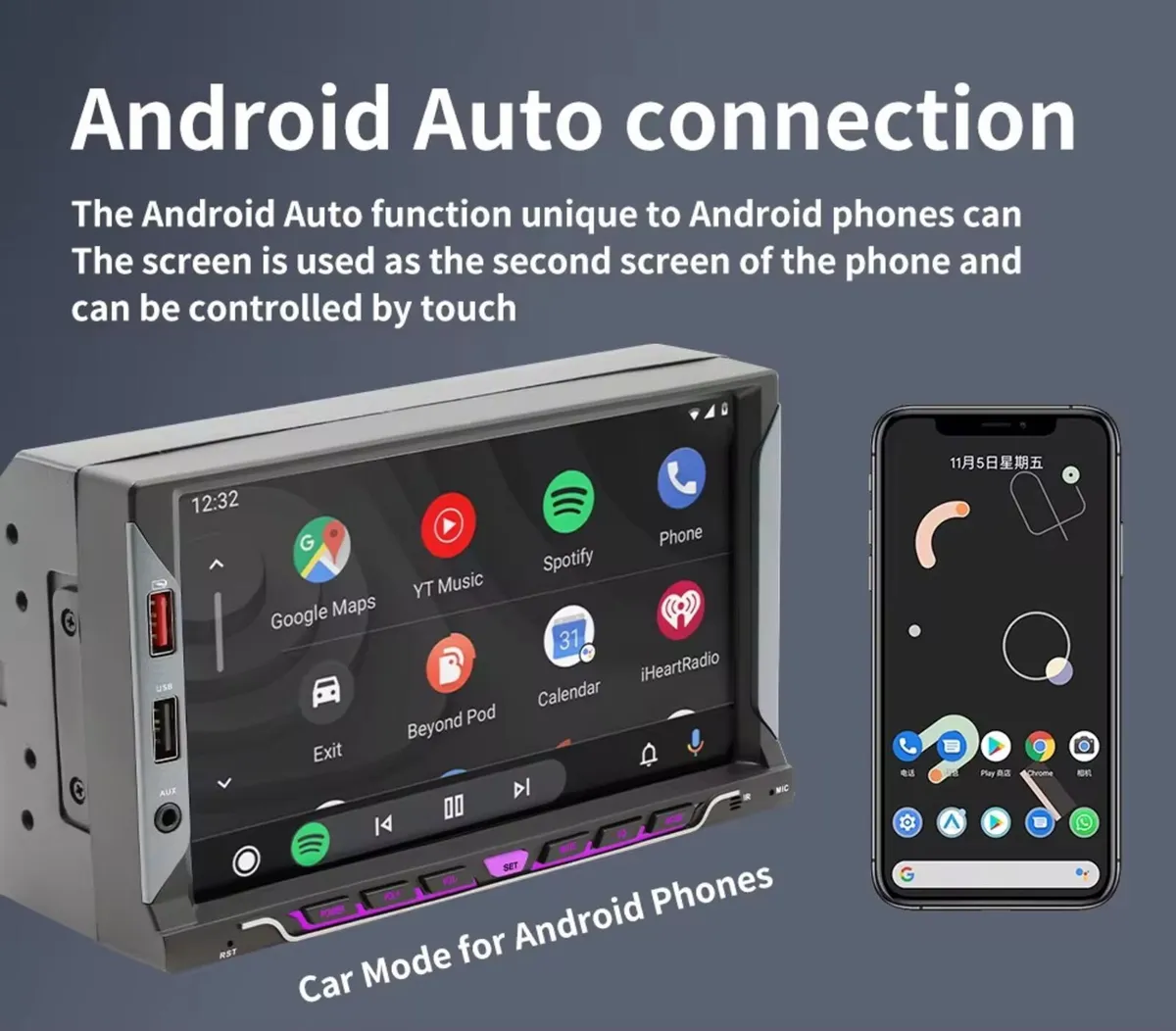 Universal Android/CarPlay Head Unit - Image 3