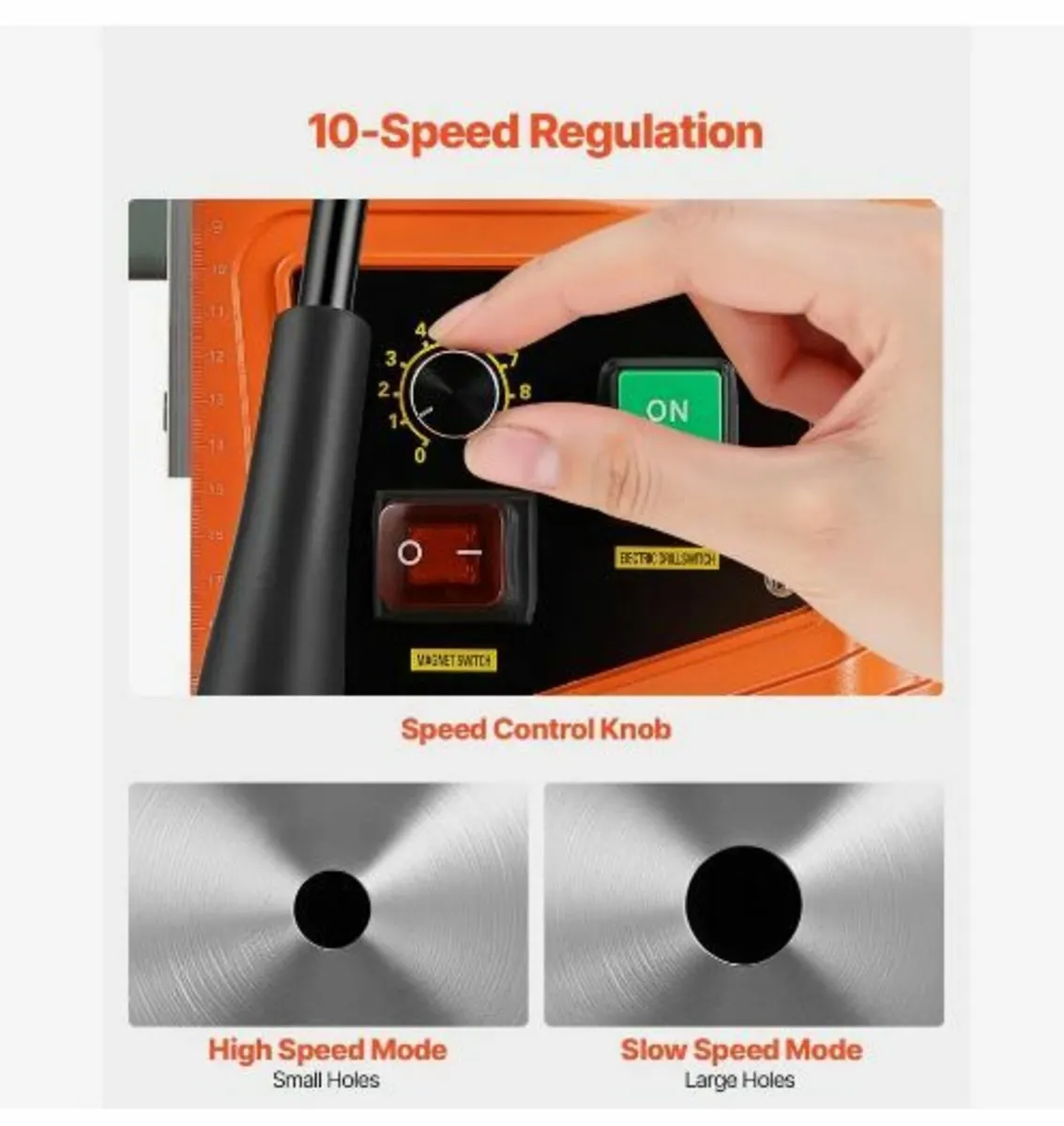 Magnetic Drill, 1550W - Image 2