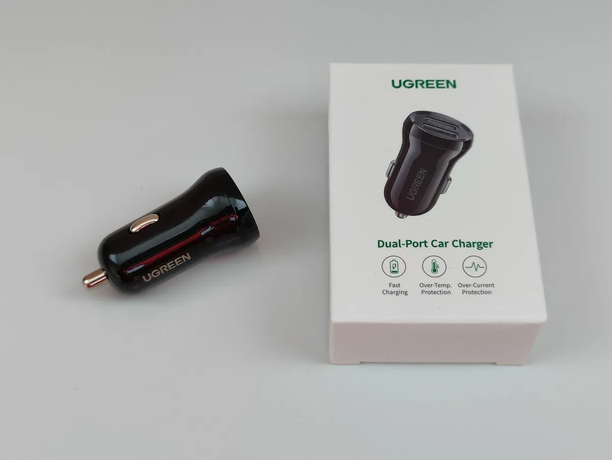 UGREEN DUAL PORT CAR CHARGER 2x USB 2.40A - Image 3