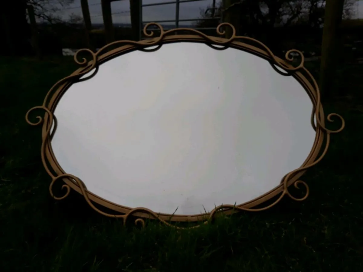 Gold Decorative Mirror - Image 2