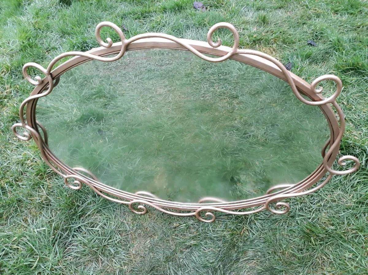 Gold Decorative Mirror - Image 3