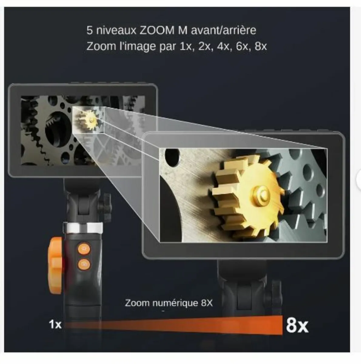 Articulating Borescope Camera with Light - Image 3