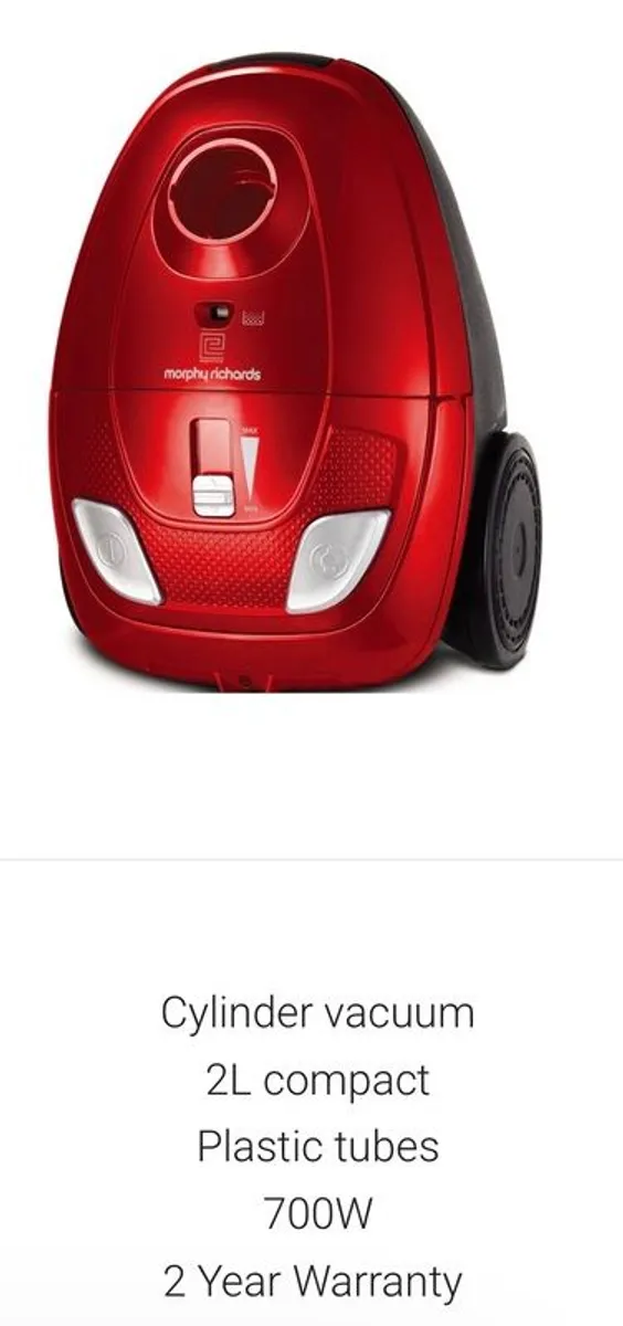 Small Morphy Richards Vacum Cleaner/Hoover - Image 3