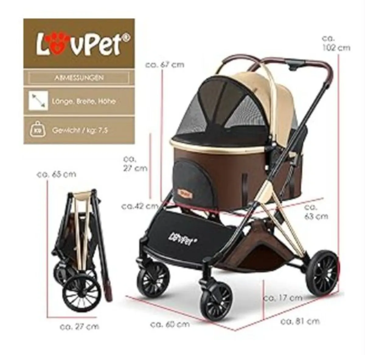 Dog Stroller - Image 2