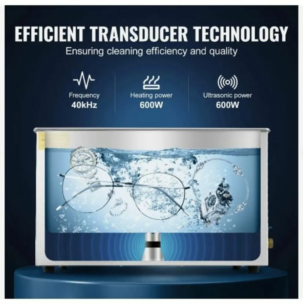 Professional Ultrasonic Cleaner, 30 L Ultrasonic - Image 3