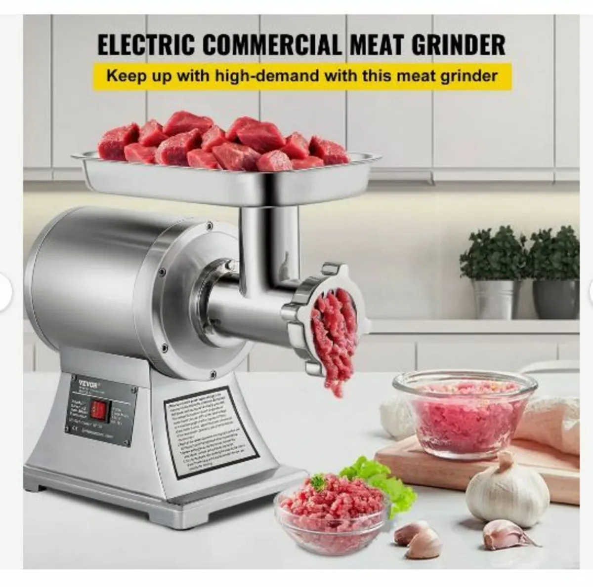 8500W Commercial Stainless Steel - Image 2