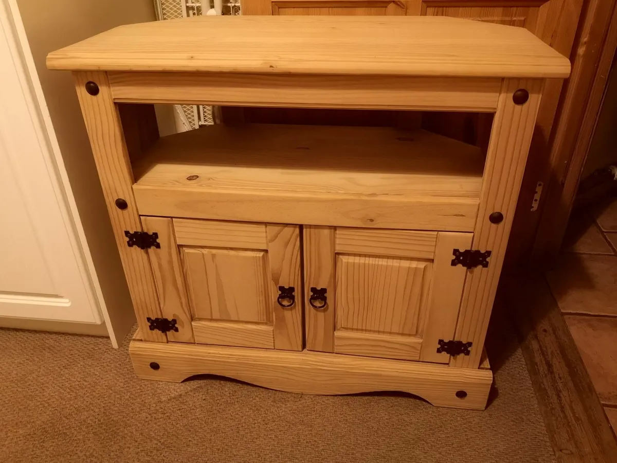 Corner Tv Unit solid wood - Image 4