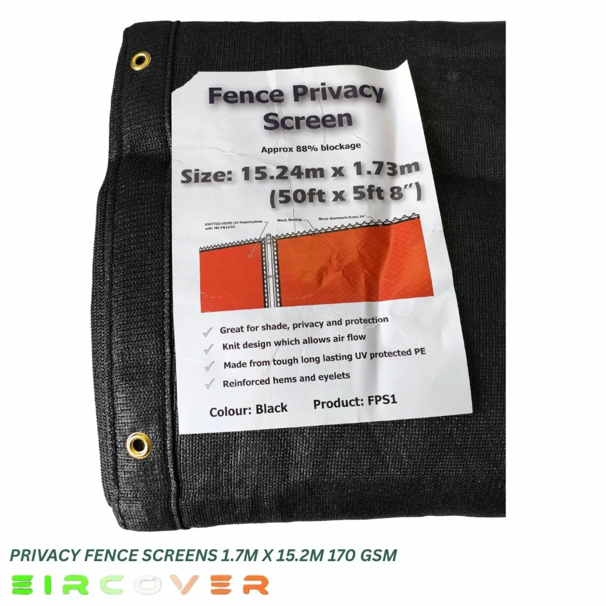 Privacy Fence Screens 1.7m x 15.2m (5'6'' x 50') - Image 4