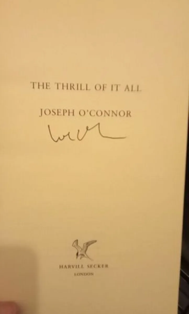 Joseph O'Connor Signed Books - Image 1